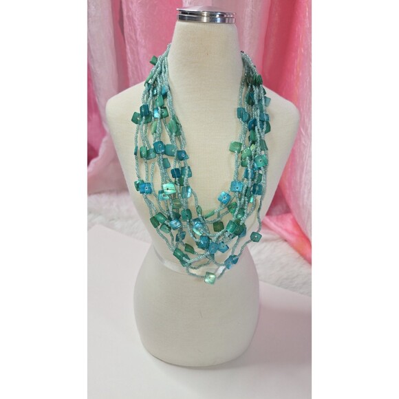 Jewelry Lot Blue Water Mermaid Clean Curated Bundle Free Gift - Picture 6 of 16